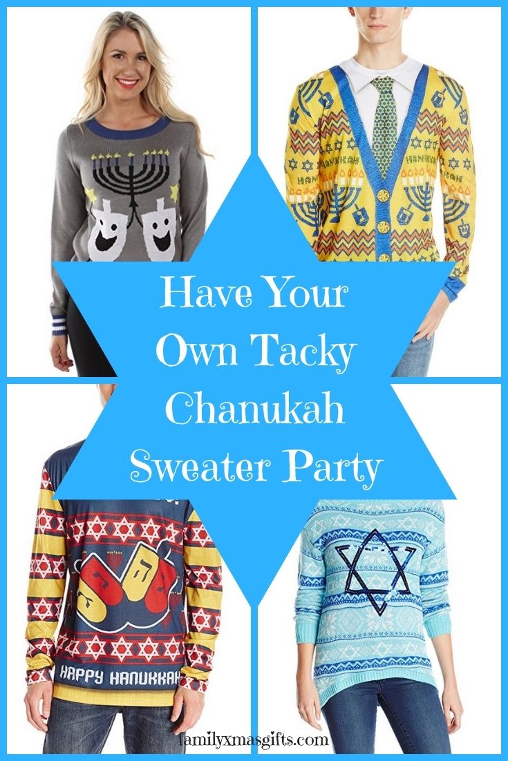 Have Your Own Tacky Chanukah Sweater Party