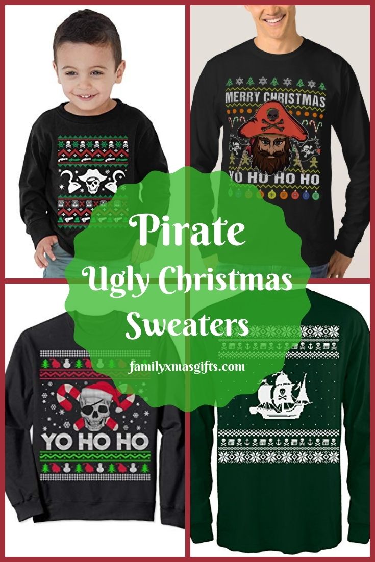 Pirate Ugly Xmas Sweaterss