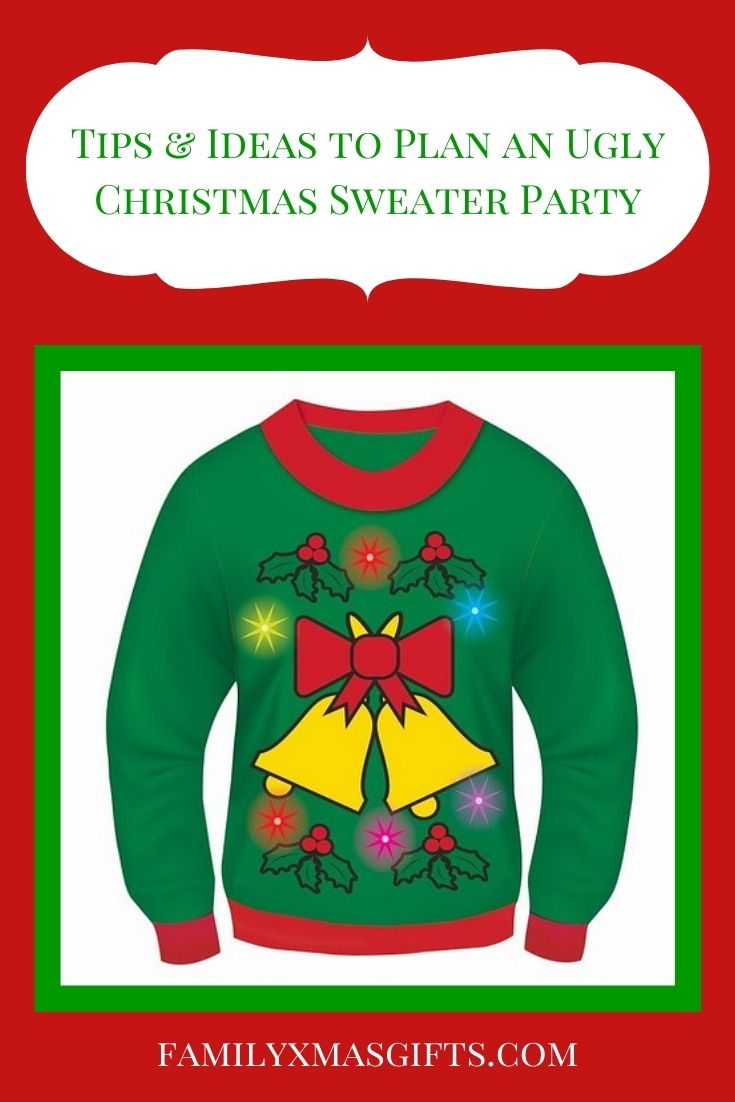 Tips & Ideas to Plan an Ugly Christmas Sweater Party