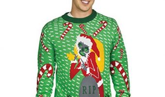 Zombie Ugly Christmas Holiday Sweaters