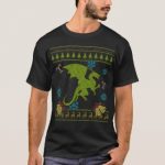 Mystical Dragon and Unicorn Ugly Christmas Sweaters